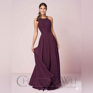 Bridesmaid Prom Dress With Extra Pannel for Pregnancy